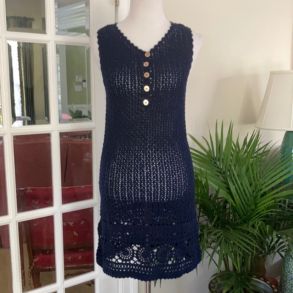Melissa Odabash Crochet Swim Coverup